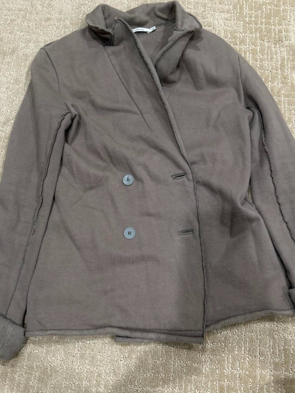 T by Alexander Wang Taupe Wrap Jacket